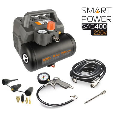 Автомобильный компрессор BERKUT SMART POWER SAC-400 (220В, 110 л/мин) 