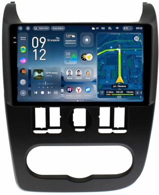 Штатное головное устройство Teyes CC4 Pro 2K 8/128 9.5 дюймов RM-9-1163 для Lada Largus 2012-2021 на Android 13 (4G-SIM, DSP, QLed, AI)