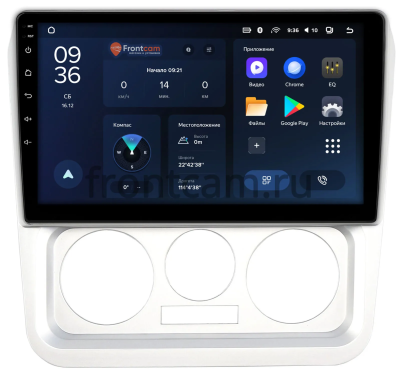 Штатное головное устройство Geely CK 2008-2016 Teyes CC3L WIFI 2/32 9 дюймов RM-9-1237 на Android 8.1 (DSP, IPS, AHD)