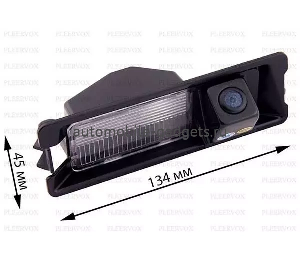 Штатная камера заднего вида Pleervox PLV-CAM-DAC01 для Dacia Logan Штатная камера заднего вида Pleervox PLV-CAM-DAC01 для Dacia Logan