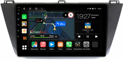 Штатная магнитола Volkswagen Tiguan 2 2016-2023 Canbox M-Line 4543-10-1122 на Android 10 (4G-SIM, 2/32, DSP, QLed)