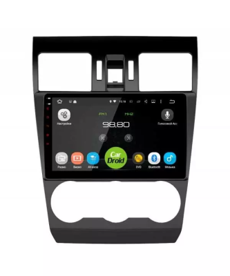 Roximo CarDroid RD-3401F штатная магнитола для Subaru Forester (2013+), Impreza (2012-2016), XV (2011-2016)  на Android 10 с 4GB, DSP