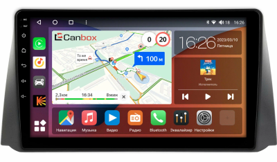 Штатная магнитола УАЗ Patriot, Профи 2016-2024 Canbox EVO 5811-9-1170 на Android 14 (4G-SIM, 6/128, DSP, QLed, AI, 360)