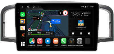 Штатная магнитола Lifan Solano (620) 2008-2015, Solano (630) 2014-2016 Canbox M-Line 2K 4179-9107 на Android 10 (4G-SIM, 4/64, DSP, QLed)