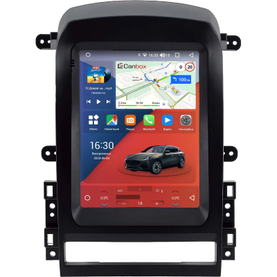 Штатное головное устройство Chevrolet Captiva 2006-2011 Canbox PRO-Line (Tesla style) 9.7 дюймов 6/128 7882-1312-93 на Android 13 (4G-SIM, DSP, QLed)