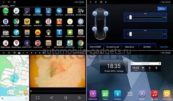 Parafar PF170XHD Штатная магнитола для Nissan Micra/Kicks 2017 на Android 13 c 4GB, DSP, 4G