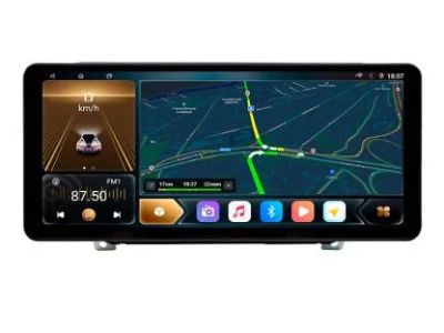 Штатная магнитола Hyundai Santa Fe 4 (2018-2021) 12,3 дюйма Carmedia MKD-XD003-1053-Q на Android 12 (4G-SIM, 6/128, DSP, QLed) Audi Style