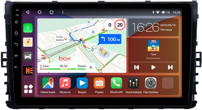Штатная магнитола Canbox Logic-i3 5721-9299 для Skoda Kamiq 2018-2024 на Android 11 (4G-SIM, 4/64, DSP, 360, QLed)