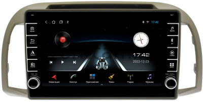 Штатная магнитола Nissan March (K12), Micra (K12) 2002-2010 Canbox BGT9-1354 2/32 на Android 10 (IPS, DSP, CarPlay)