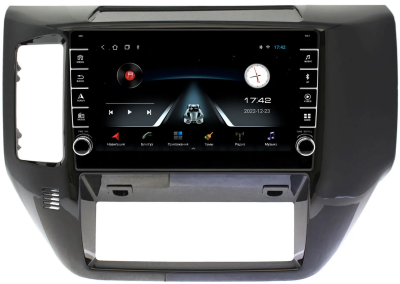Штатная магнитола Canbox BGT9-239 для Nissan Patrol (Y61) 2004-2010 (черная, глянцевая) на Android 10.1 (IPS, DSP, CarPlay)