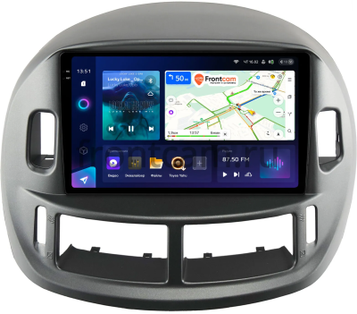 Штатное головное устройство Teyes CC3 2K 360 6/128 9.5 дюймов RM-9-339 для Toyota Previa 2 2000-2006 (левый руль) на Android 10 (4G-SIM, DSP, QLed)