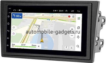 Opel Combo C 2001-2011 (черная, без ребра) OEM 2/16 на Android 10 (GT7-RP-11-791-383)