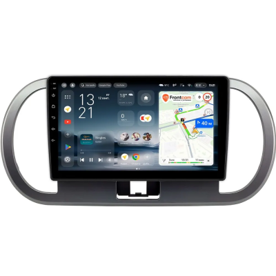 Штатное головное устройство Teyes CC4 Pro 2K 12/256 9.5 дюймов RM-9-1730 для Nissan Moco 2 2006-2011 (темно-серая) на Android 13 (4G-SIM, DSP, QLed, AI)