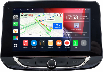 Штатная магнитола Chevrolet Onix 2, Orlando 2, Kovoz 2020-2022 (China) Canbox L-Line 4169-9-1520 на Android 10 (4G-SIM, 2/32, TS18, DSP, QLed)
