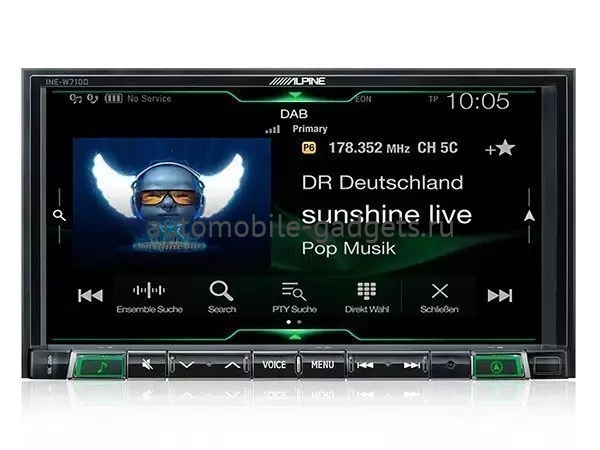 Цифровой медиа-ресивер Alpine iLX-702D