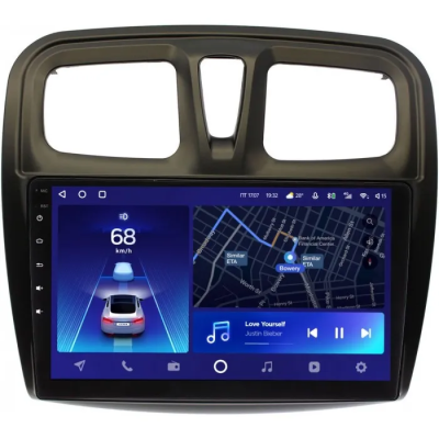 Штатное головное устройство Renault Logan 2, Sandero 2 (Stepway) 2012-2022 Teyes CC2L PLUS 1/16 10 дюймов RM-1090 на Android 8.1 (DSP, IPS, AHD)