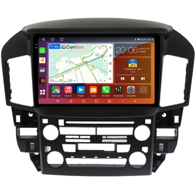 Штатная магнитола Canbox Logic-i3 2K 5735-9218 для Lexus RX 300 1997-2003 (для авто с CD и кассетой) на Android 11 (4G-SIM, 8/256, DSP, 360, QLed)