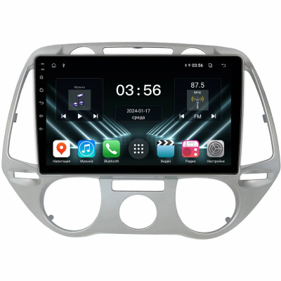 FarCar DX3243M штатная магнитола для Hyundai i20 2008-2012 кондиционер на Android 13 c 4GB