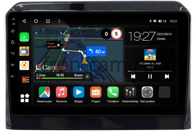 Suzuki Xbee 2017-2024 (глянцевая) Canbox M-Line 4544-9-2106 на Android 10 (4G-SIM, 2/32, DSP, QLed)