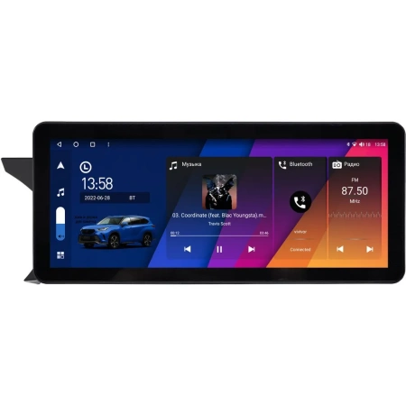 Mercedes-Benz C-klasse (w204) 2011-2015 12.3 дюйма Canbox GT1231-0105 на Android 10 (CarPlay, 2/32, DSP, QLed) Audi Style