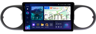 Штатное головное устройство Teyes CC3 2K 360 6/128 9.5 дюймов RM-9318 для Toyota Corolla Rumion 2007-2016 на Android 10 (4G-SIM, DSP, QLed)