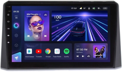 Штатное головное устройство Toyota Corolla (E210), Corolla Cross 2018-2024 Teyes CC3L WIFI 2/32 10 дюймов RM-1078 на Android 8.1 (DSP, IPS, AHD)