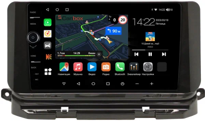 Штатная магнитола Canbox M-Line 7850-10-1591 для Skoda Octavia A8 2019-2024 на Android 10 (4G-SIM, 2/32, DSP, QLed)