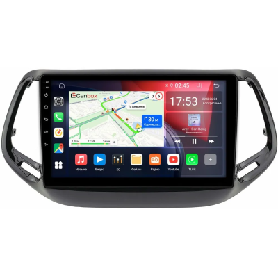 Jeep Compass 2 2017-2024 Canbox RS10-3500 1.5/32 на Android 10 (IPS, DSP, CarPlay)