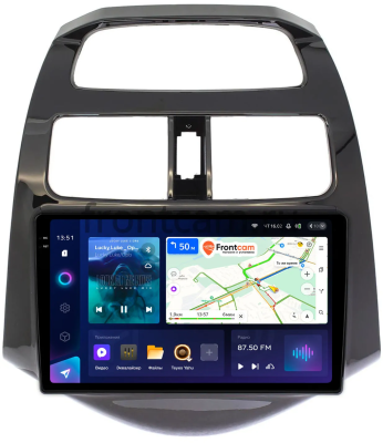 Штатное головное устройство Chevrolet Spark 3 (M300) 2009-2024 (глянцевая) Teyes CC3 2K 360 6/128 9.5 дюймов RM-9164 на Android 10 (4G-SIM, DSP, QLed)