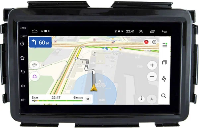 Магнитола в штатное место 2 din Honda Vezel 2013-2021 (глянцевая) OEM на Android 10 (CarPlay, AHD, 1/32) (RK7-RP-11-564-268)