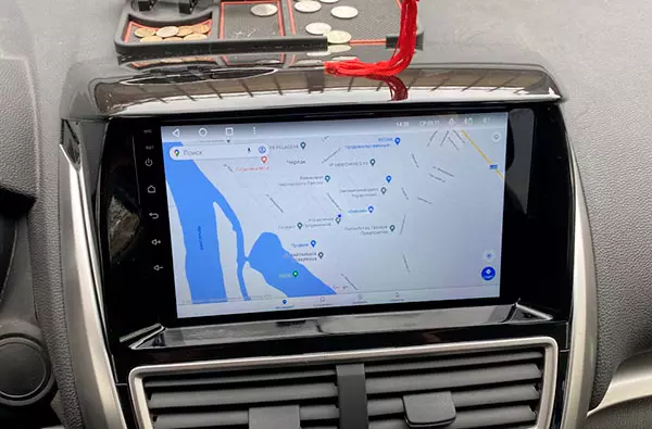 Mitsubishi Eclipse Cross 2017-2023 (глянцевая) Canbox RS9-089 1.5/32 Android 10 (IPS, DSP, CarPlay)