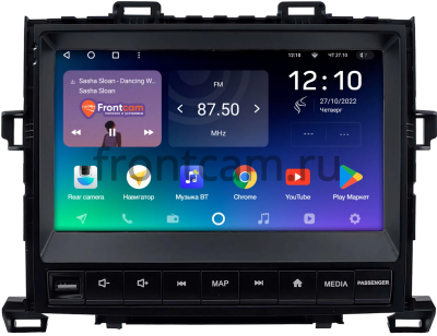 Штатное головное устройство Toyota Alphard 2, Vellfire 2008-2015 (для макс. комплектации, Тип B) Teyes SPRO PLUS 4/64 9 дюймов RM-9-2682 на Android 10 (4G-SIM, DSP, IPS)