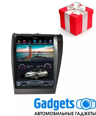 Carmedia ZF-1118L/H-DSP  ("Тесла-стиль") штатная магнитола для Lexus ES 240 (2006-2012) на Android 9.0 c 4GB, DSP