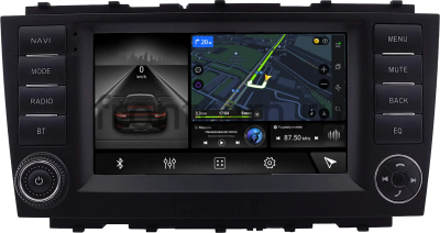 Mercedes-Benz C (w203), CLC, CLK (w209), G (w463) 2004-2012 (оранжевая подсветка клавиш) Canbox 1.5/32 на Android 10 (RS7-RP-2164-502) (IPS, DSP, CarPlay)