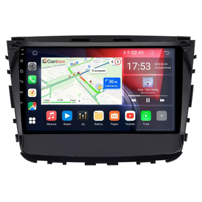 Штатная магнитола SsangYong Rexton 4 2017-2022 Canbox RS10-0764 1.5/32 на Android 10 (IPS, DSP, CarPlay)