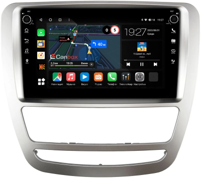Штатная магнитола Sollers ST6 2023-2024 (серебряная) Canbox M-Line 7801-9-4282 на Android 10 (4G-SIM, 2/32, DSP, IPS) С крутилками