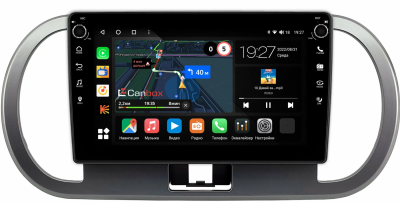 Штатная магнитола Canbox M-Line 7801-9-1730 для Nissan Moco 2 2006-2011 (темно-серая) на Android 10 (4G-SIM, 2/32, DSP, IPS) С крутилками