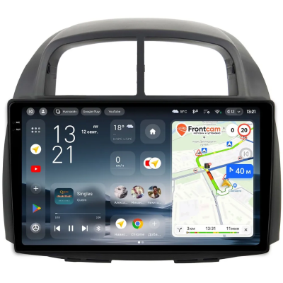 Штатное головное устройство Toyota Passo (C10) 2004-2010 Teyes CC4 Pro 2K 12/256 10.36 дюймов RM-1075 на Android 13 (4G-SIM, DSP, QLed, AI)