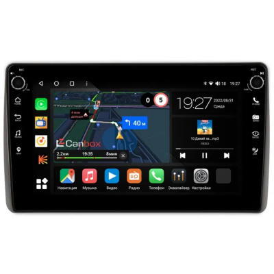 Штатная магнитола Canbox M-Line 7825-10-1440 для Toyota Highlander (U70) 2019-2024 на Android 10 (4G-SIM, 2/32, DSP, QLed) С крутилками