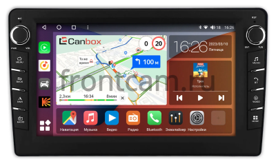 Штатная магнитола Toyota Harrier 3 (XU60) 2013-2020 Canbox H-Line 7838-10-2558 на Android 10 (4G-SIM, 6/128, DSP, QLed) С крутилками
