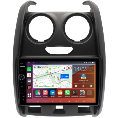 Штатная магнитола Canbox H-Line 7844-9-0284 для Lada Largus 2021-2025 (матовая) на Android 10 (4G-SIM, 6/128, DSP, QLed)