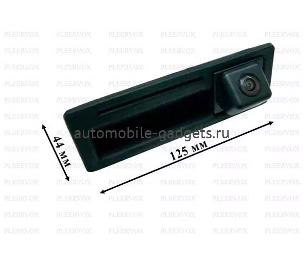 Pleervox PLV-CAM-VWG01 камера заднего вида в ручку для Volkswagen Touareg до 2010