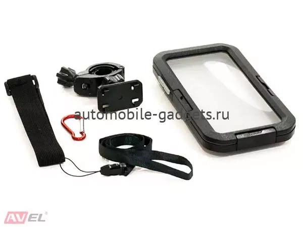 DRCXRIPHONE Водонепроницаемый чехол/ держатель для iPhone XR на велосипед и мотоцикл (черный)