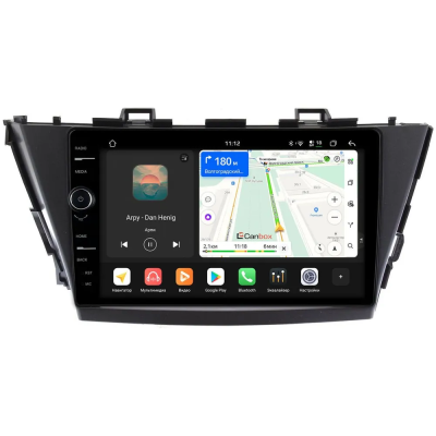Штатная магнитола Toyota Prius Alpha (ZVW40, ZVW41) 2011-2014 (правый руль) Canbox PRO-Line 7874-9-TO296N на Android 13 (4G-SIM, 6/128, DSP, QLed)