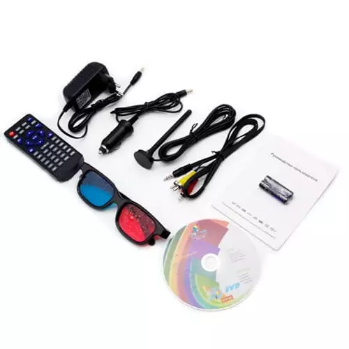 EPLUTUS LS-105T Автотелевизор c DVD плеер с цифровым тюнером DVB-T2 11"