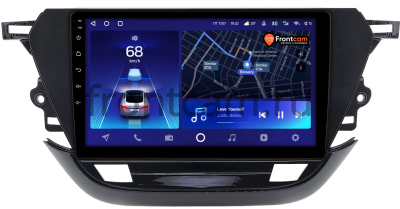 Штатное головное устройство Opel Corsa F 2019-2024 (глянцевая) Teyes CC2 PLUS 4/32 9 дюймов RM-9-0204 на Android 10 (4G-SIM, DSP, QLed)