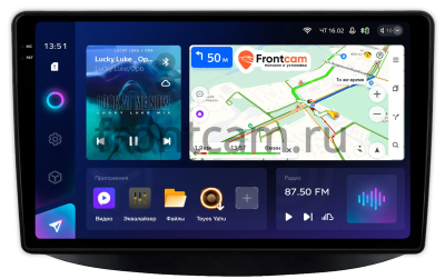 Штатное головное устройство Toyota Estima, Previa (XR10, XR20) 1990-2000 Teyes CC3 2K 360 6/128 9.5 дюймов RM-9-2622 на Android 10 (4G-SIM, DSP, QLed)