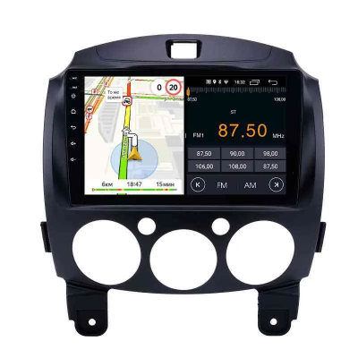 Магнитола для Mazda 2 2010 Parafar на Андроид 12.0 PF165RGu