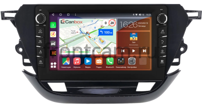 Штатная магнитола Opel Corsa F 2019-2024 (глянцевая) Canbox H-Line 7833-9-0204 Android 10 (4G-SIM, 4/64, DSP, IPS) С крутилками