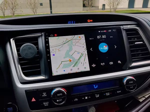 Toyota Highlander 3 (U50) 2013-2019 Canbox L-Line 4168-1035 на Android 10 (4G-SIM, 3/32, TS18, DSP, QLed)